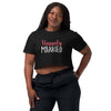 Happily Married  - Women’s crop top