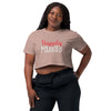 Happily Married  - Women’s crop top